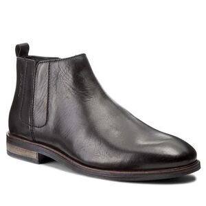 Josef Seibel  Myles Calf Schwarz Ankle Boots Black Size 13